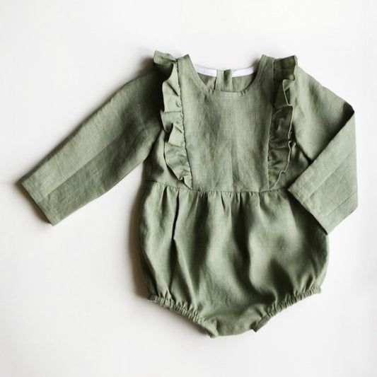 Caroline's Linen Romper